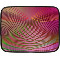 Illustration Pattern Abstract Colorful Shapes Fleece Blanket (mini) by Ravend