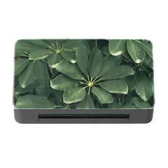 Leaves Closeup Background Photo1 Memory Card Reader With Cf by dflcprintsclothing