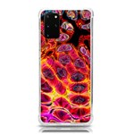 Fractal Black Texture Wallpaper Samsung Galaxy S20Plus 6.7 Inch TPU UV Case Front