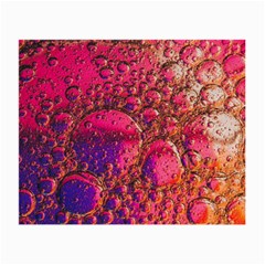 Colorful Bubbles Abstract Art Small Glasses Cloth