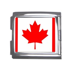 Canada Flag Canadian Flag View Mega Link Italian Charm (18mm)