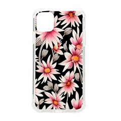 Charming And Celestial Watercolor Flowers Iphone 11 Tpu Uv Print Case