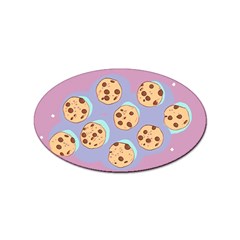 Cookies Chocolate Chips Chocolate Cookies Sweets Sticker (oval) by Ravend