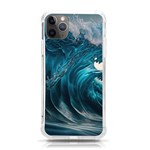 Tsunami Waves Ocean Sea Water Rough Seas 3 iPhone 11 Pro Max 6.5 Inch TPU UV Print Case Front