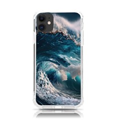 Tsunami Waves Ocean Sea Water Rough Seas 5 Iphone 11 Tpu Uv Print Case