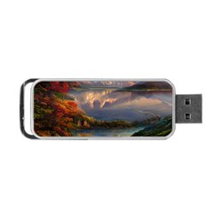 Summer Sunset Portable Usb Flash (one Side) by GardenOfOphir