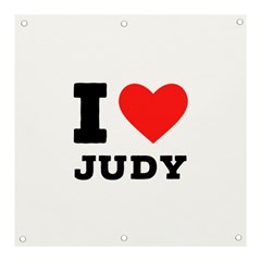 I Love Judy Banner And Sign 3  X 3  by ilovewhateva