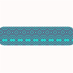 Chevron Zigzag Pattern Large Bar Mat by Jancukart