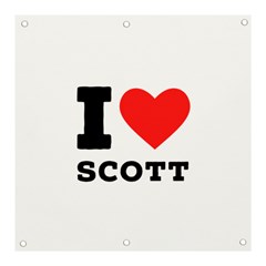 I Love Scott Banner And Sign 3  X 3  by ilovewhateva