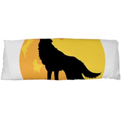 Wolf Wild Animal Night Moon Body Pillow Case (dakimakura) by Semog4