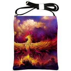 Phoenix Bird Shoulder Sling Bag by Semog4