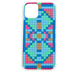 Checkerboard-squares-abstract Iphone 12 Pro Max Tpu Uv Print Case