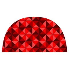 Red Diamond Shapes Pattern Anti Scalding Pot Cap