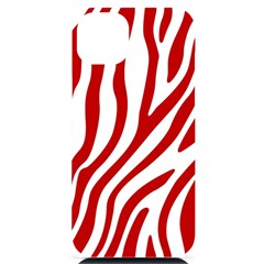 Red Zebra Vibes Animal Print  Iphone 14 Plus Black Uv Print Case