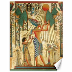 Egyptian Man Sun God Ra Amun Canvas 36  X 48  by Celenk