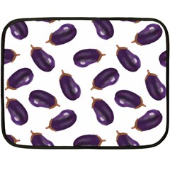 Eggplant Fleece Blanket (mini) by SychEva