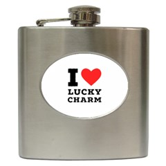 I Love Lucky Charm Hip Flask (6 Oz) by ilovewhateva