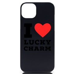 I Love Lucky Charm Iphone 14 Plus Black Uv Print Case