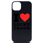 I love lucky charm iPhone 14 Plus Black UV Print Case Front