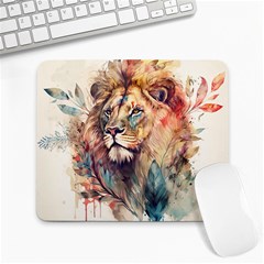 Lion Africa African Art Large Mousepad by pakminggu