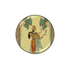 Egyptian Design Man Artifact Royal Hat Clip Ball Marker by Mog4mog4