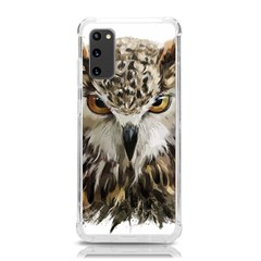 Vector Hand Painted Owl Samsung Galaxy S20 6 2 Inch Tpu Uv Case