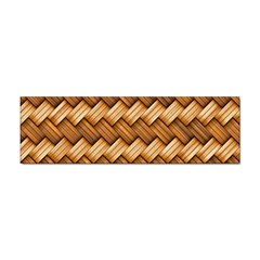 Wooden Weaving Texture Sticker (bumper) by 99art