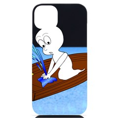 Spirit-boat-funny-comic-graphic Iphone 14 Plus Black Uv Print Case by 99art