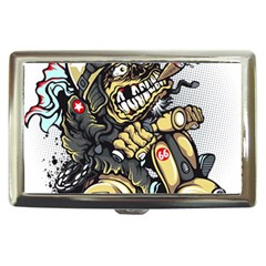 Scooter-motorcycle-boot-cartoon-vector Cigarette Money Case by 99art