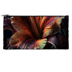 Flower Orange Lilly Pencil Case by Ndabl3x