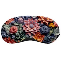 3d Flower Bloom Embossed Pattern Sleeping Mask by Vaneshop