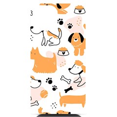 Seamless Pattern Of Cute Dog Puppy Cartoon Funny And Happy Iphone 14 Black Uv Print Case