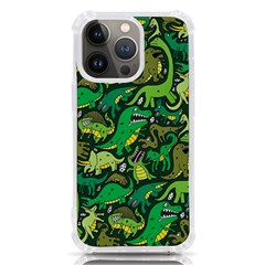 Dino Kawaii Iphone 13 Pro Tpu Uv Print Case by Wav3s