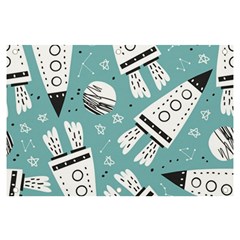 Cute-seamless-pattern-with-rocket-planets-stars Banner And Sign 6  X 4  by uniart180623