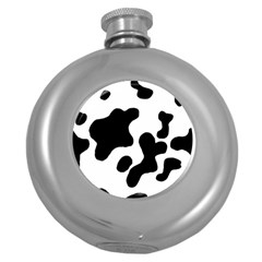 Cow Pattern Round Hip Flask (5 Oz) by uniart180623