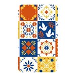 Mexican-talavera-pattern-ceramic-tiles-with-flower-leaves-bird-ornaments-traditional-majolica-style- Memory Card Reader (Rectangular) Front