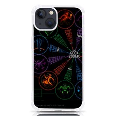 Zodiac Geek Iphone 13 Tpu Uv Print Case