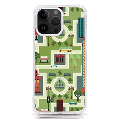 City Seamless Pattern Iphone 14 Pro Max Tpu Uv Print Case