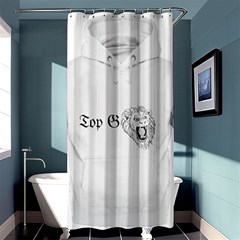 (2)dx Hoodie  Shower Curtain 36  X 72  (stall)  by Alldesigners