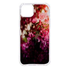 Pink Flower Iphone 14 Plus Tpu Uv Print Case