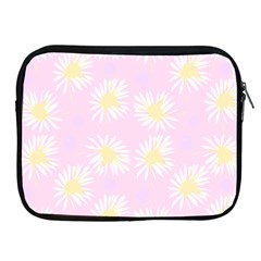 Mazipoodles Bold Daisies Pink Apple Ipad 2/3/4 Zipper Cases by Mazipoodles