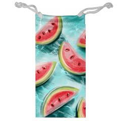 Watermelon Fruit Juicy Summer Heat Jewelry Bag