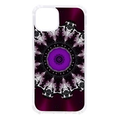 Kaleidoscope-round-circle-geometry Iphone 13 Tpu Uv Print Case