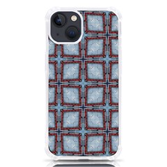 Pattern-cross-geometric-shape Iphone 13 Tpu Uv Print Case