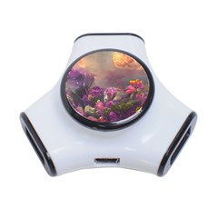 Floral Blossoms  3-port Usb Hub by Internationalstore