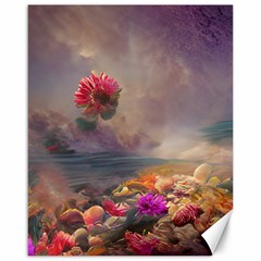 Floral Blossoms  Canvas 16  X 20  by Internationalstore