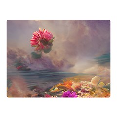 Floral Blossoms  Two Sides Premium Plush Fleece Blanket (mini) by Internationalstore