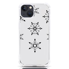 Black And White Pattern T- Shirt Black And White Pattern 12 Iphone 13 Tpu Uv Print Case