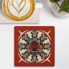 Grateful-dead-pacific-northwest-cover Uv Print Square Tile Coaster  by Sarkoni