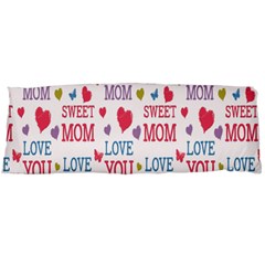 Love Mom Happy Mothers Day I Love Mom Graphic Body Pillow Case (dakimakura) by Vaneshop